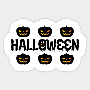 happy Halloween day Sticker